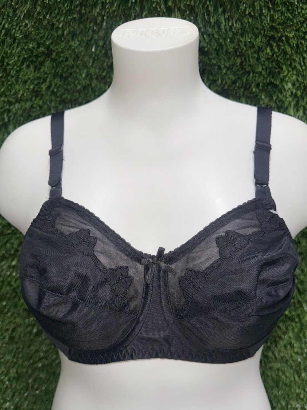 BALI FLOWER UNDERWIRE BRA SZ 38C